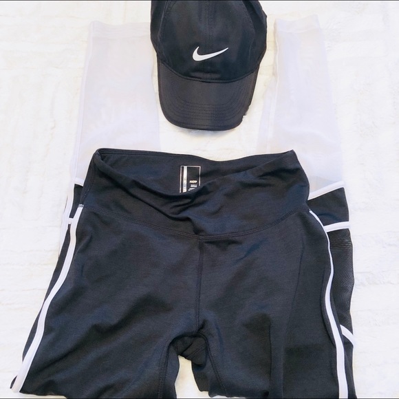 Mondetta Pants - Mondetta | high waisted mesh leggings • xs